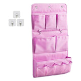 Maxbell Storage Bags Oxford Cloth Container for Bedroom Cosmetic Pink 37cmx66cm