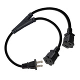 Maxbell Black AC Brick Polarity Cable Laptop Printer