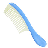 Maxbell Plastic Detachable Wide Tooth Detangling Hair Comb No Static Comb Blue