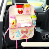 Max Cartoon Car Seat Back Multi-Pocket Storage Bag Organizer Cute style