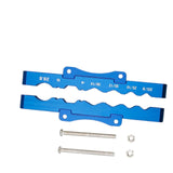 Maxbell Metal Bicycle Front Fork Hub Repair Tool Vise Clamp Jaw Holder for Cycling Blue