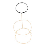 Maxbell Sexy Thigh Chains Body Chain Women Girls Bracelet Elasticity Leg Chains Star