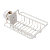 Maxbell Multipurpose Sink Storage Rack Towel Holder Durable for Countertop Bathroom Beige