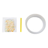 Maxbell Bubble Blowing Double Sided Tape Wall Mount Tape Creative DIY Crafts Sticky Yellow Sequins