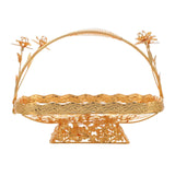Maxbell Fruit Basket Platter Snack Display Tray Snack Display Basket for Restaurant