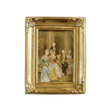 Maxbell Resin Photo Frame with Easel Hook Flower Decorative Wall Home Picture Frame 15.5cmx19.5cm