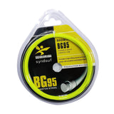 Maxbell Badminton Racket Racquet String Nylon High Strength for Training Men Women Yellow