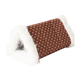 Maxbell Cat Warm House Dog Tent Cave Pet Bed for Rest Calming Small Medium Puppy Heart