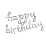 Max 13x Happy Birthday Balloons Reusable Banner Girls Child Birthday Wall Decor