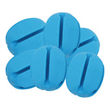 Maxbell 6x Fishing Rod Holder Straps Pole Clips Boat Fishing Fishing Rod Fixed Ball Blue