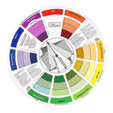 Maxbell Artist Tattoo Pigment Paint Color Mixing Guide Palette Wheel Matching Chart Board Color Selection Tool