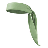 Maxbell Sweatband Hairband Moisture Wicking Head Tie for Tennis Working Out Athletic Green