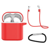 Maxbell Wireless Earphones Protective Case Cover for Huawei Red