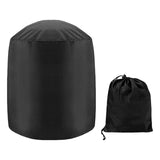 Maxbell Round Barbecue Grill Cover Foldable Weatherproof for Picnic Indoor Barbecue Small