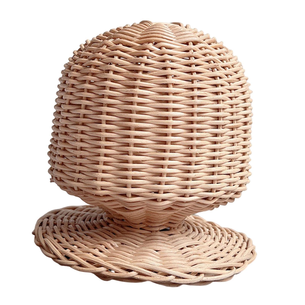 Maxbell Pastoral Hat Rack Table Storage Display Stand for Office Hotel Cloakroom 50.5cmx18cmx18cm