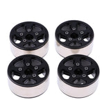Max 4Pcs 1.9 Beadlock Wheels Rims for 1/10 RC Acces Axial SCX10II D90 D110 CC01