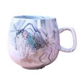 Maxbell Ceramic Coffee Mugs Large Handle for Men Women  Blue
