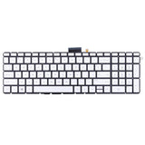 Max For HP Pavilion 15-BS 15Q-BD 17G-BR Keyboard Laptop US Backlit Silver