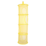 Maxbell Hanging Mesh Storage Organizer Net Compartments for Travel Wall