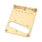 Max Metal Electric Guitar Bridge Plate for Fender Tele Guitar Replacement Golden