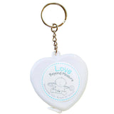 Max Heart Shaped Tape Measure Keychain For Creative Gift Wedding Party Favor Blue
