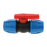Max PE plastic valve - straight valve - plastic & steel core 40mm Plastic Core