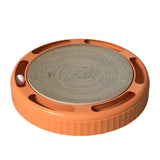Maxbell Cat Scratchers Cardboard Scratching Lounge Bed Ball Track Toy Scratching Pad Orange
