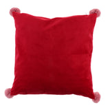Max Solid Pure Color Pillowcases Home Decor Pillow Case 18x18 Inch Red