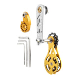 Maxbell Bike Chain Tensioner Single Speed Aluminum Chain Stabilizer for Folding Bike Style H
