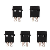 Maxbell 5pcs 30A  JH-703FC Blade Standard Middle Fuse Holder Box Clip w/ Cover For Auto Car Mini Size and Easy Installation