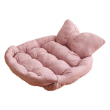 Maxbell Dog Beds Cushion Nest Kennel Puppy Winter Warm for Small Medium Dogs Cats pink medium