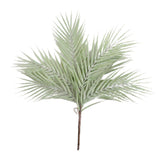 Max Simulation Fake Palm Leaves Artificial Palm Leaves With Stem White Green
