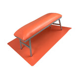 Maxbell Arm Rest for Nails with Mat Desk Hand Stand for Nail for Salon Home Nail Art Orange
