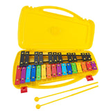 Maxbell Glockenspiel and Two Mallets Perfectly Gift for Children Toddlers Kids Colorful
