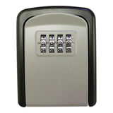 Maxbell Portable Key Storage Lock Box Combination Lock Box for House grey