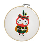 Maxbell DIY Needlework Kits Cross Stitch Craft Embroidery Starter Kit Owl