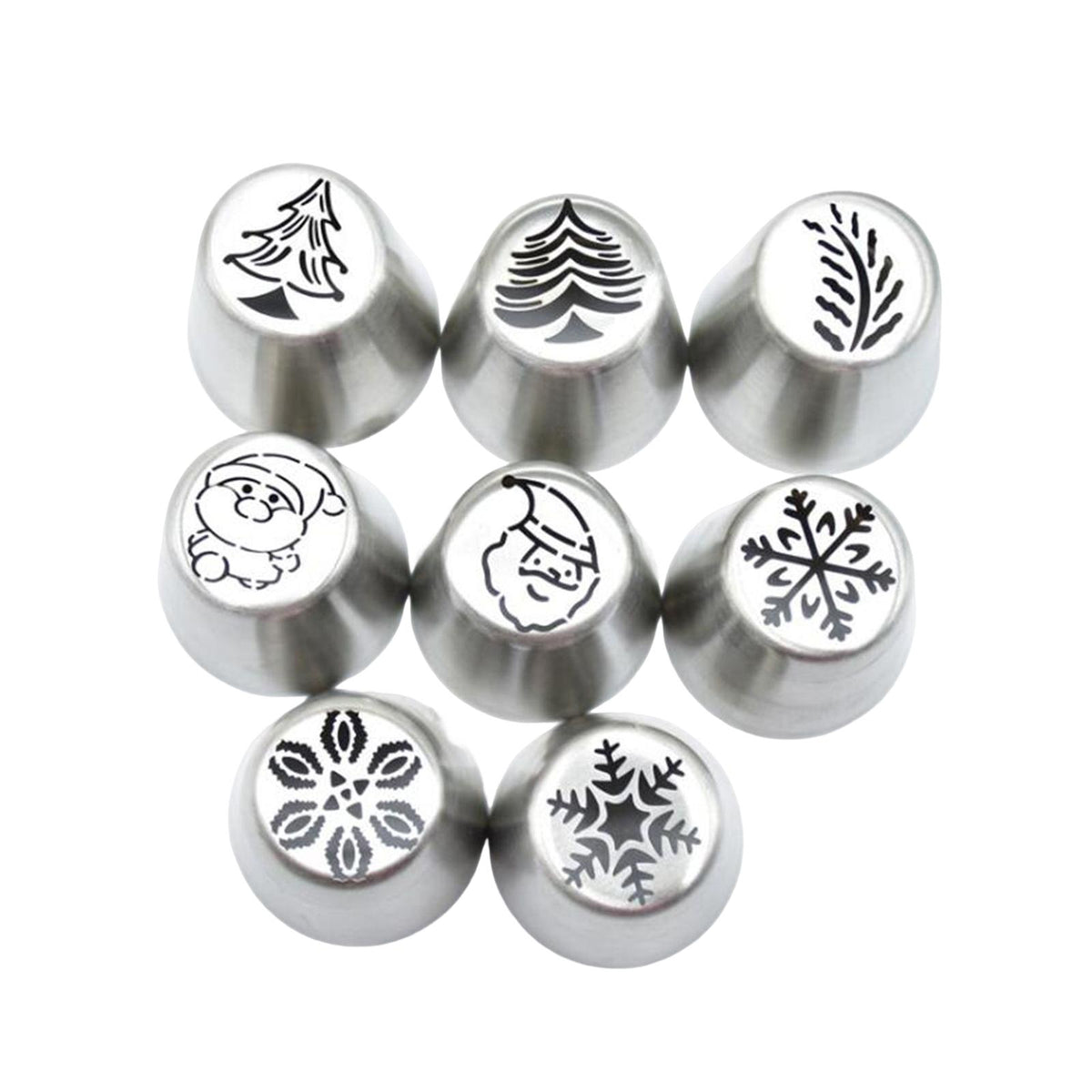 Maxbell 8 Pieces Piping Tips kit Decorating Tools Baking Supplies for Cream