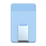 Maxbell Magnetic Wallet Card Holder for iPhone 13 12 Pro Max Mini Light Blue