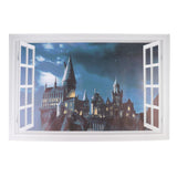 Maxbell 3D PVC Window Sticker Decorative Wall Stickers Castle