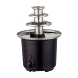 Maxbell 3 Tier Steel Electric Chocolate Warmer Dip Fountain Party Fondue Melting Pot