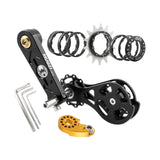 Maxbell Mountain Bike Single Speed Conversion Kit Bicycle Components Chain Tensioner 14T Black