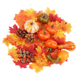Maxbell Artificial Pumpkin Fall Foam Crafts Halloween Christmas Autumn Holiday Decor 50Pcs 21cmx19cmx5cm