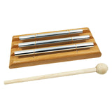 Maxbell Wooden Chime Gifts Rhythm Multipurpose for Preschool Concerts Girls Boys 3 Tone