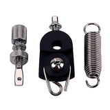 Max 1set Bass Drum Foot Pedal Spring with D-ring Springs Tensioner for Drummer
