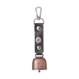 Maxbell Vintage Style Outdoor Camping bell Pendant Metal for Livestock Cow Black