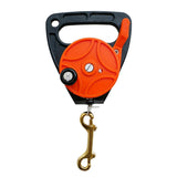 Max Dive Reel 150ft Line Clip Kayak Anchor for SMB Wreck Scuba Diving Orange