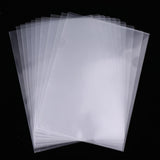 Max 10Pcs Transparent L-Type Plastic File Bag Paper Protector Sleeves 310x220mm