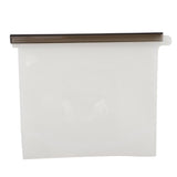 Maxbell Silicone Refrigerator Vacuum Sealed Food Storage Bag Fresh Saver White