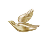 Maxbell Birds Swallows Wall Mounted Decor DIY 3D Hanging Birds Wall Decor for Garden Style E