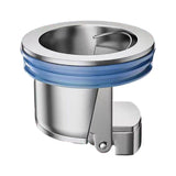 Maxbell Shower Drain Portable Drain Plug Sink Strainer for Wash Basin Floor Drain plating